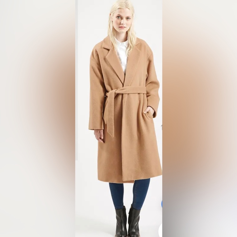 TopShop long wool jacket